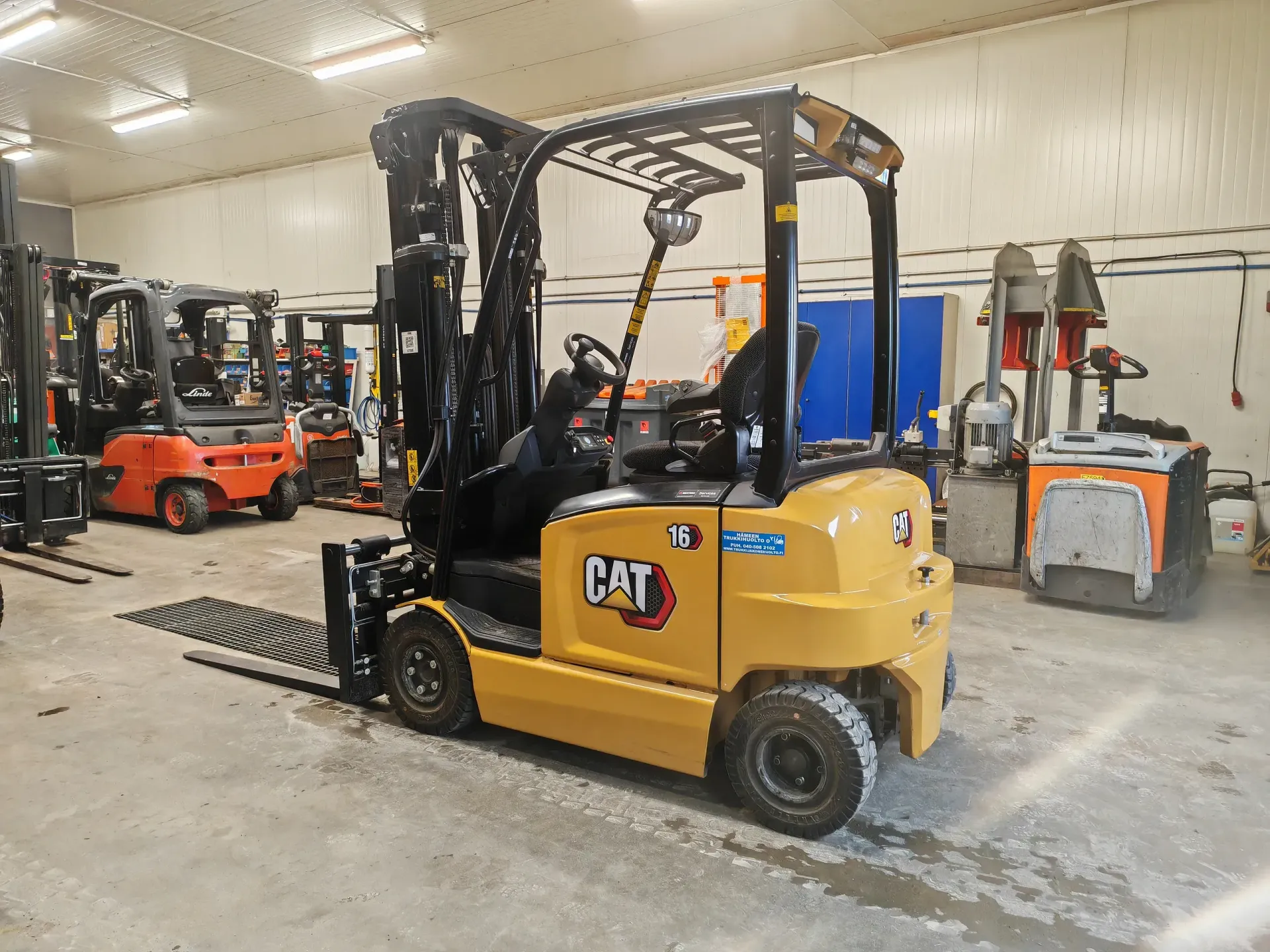 Cat EP16ANT sähkötrukki vm. 2021 (tunnit vain 97 h)