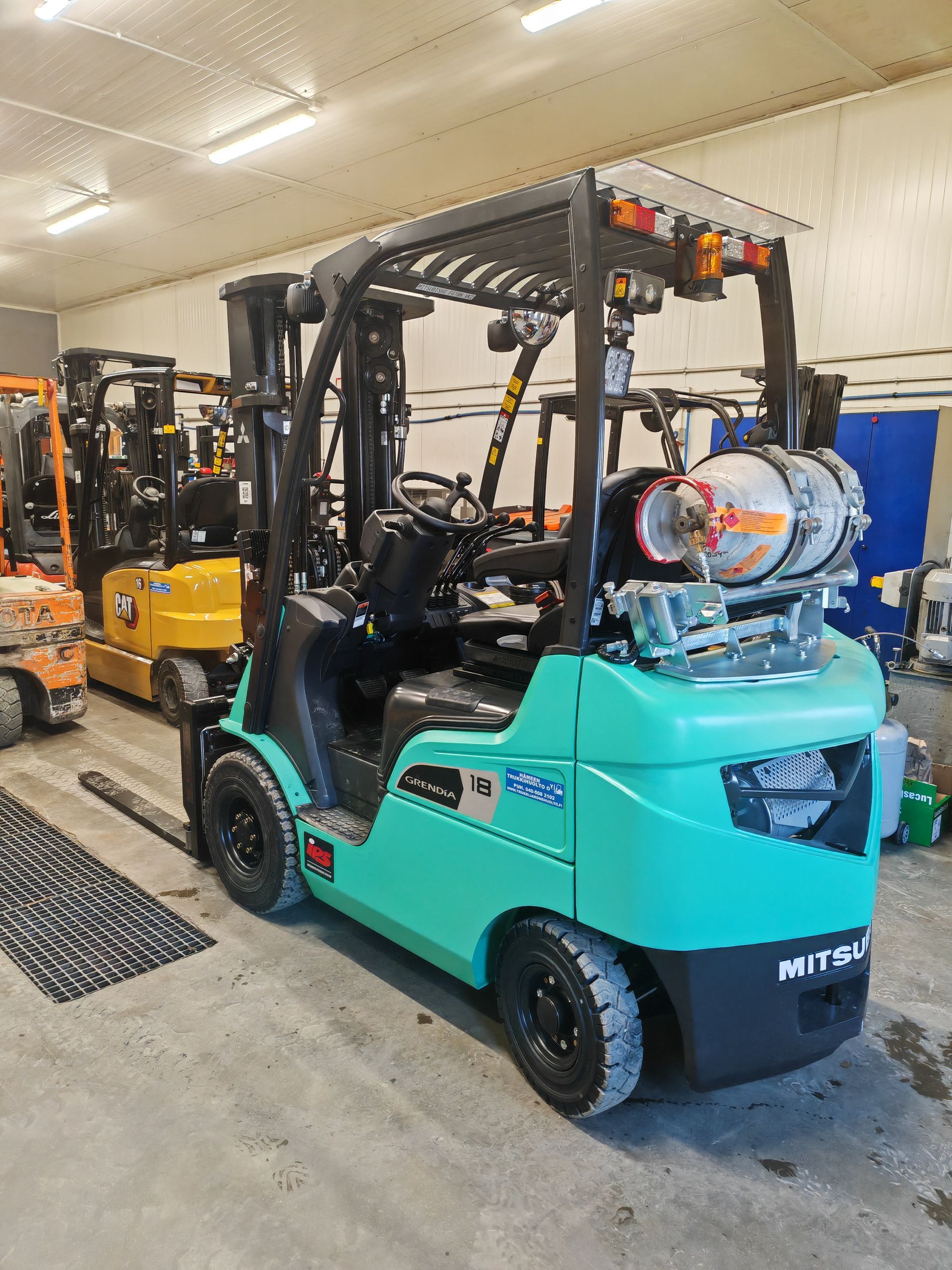 Mitsubishi FG18N kaasutrukki vm. 2025 (vuokralla)