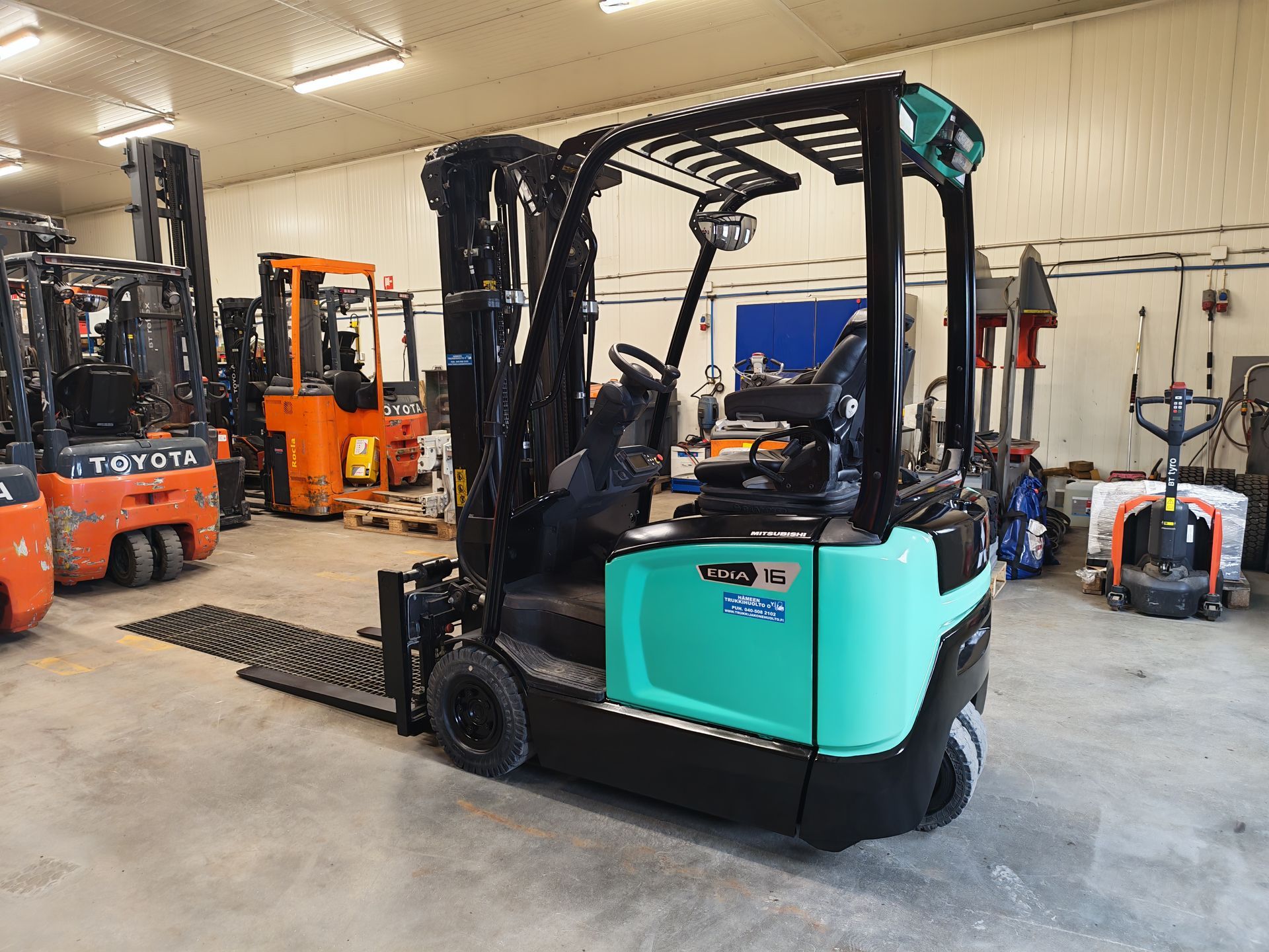 Mitsubishi FB16ACNT sähkötrukki vm. 2019