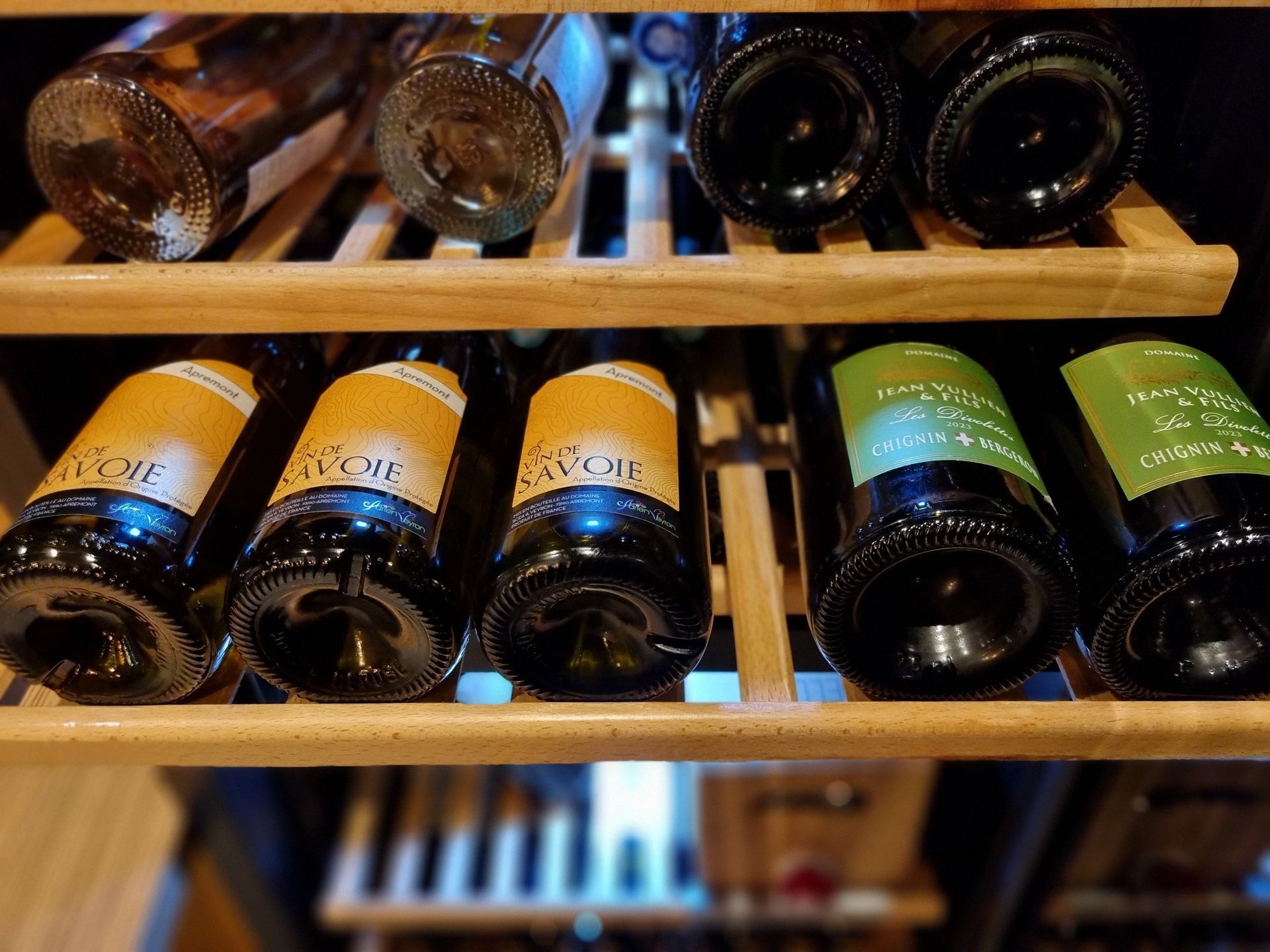 Bouteilles de vin