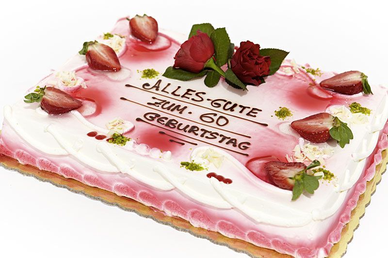 Geburtstags Erdbeertorte