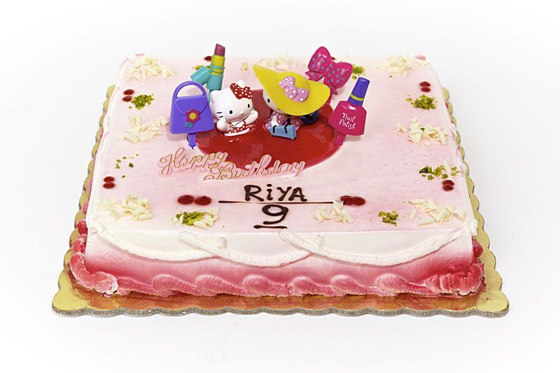 Kindergeburtstagstorte mit Hello Kitty