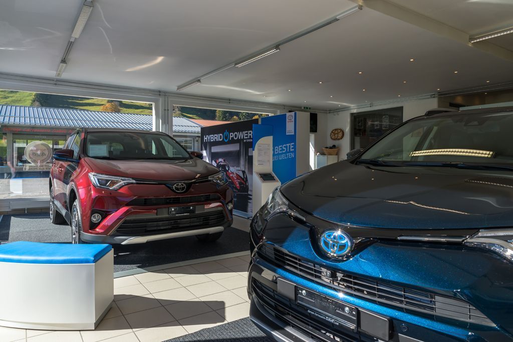 Verkaufsraum Garage Gobeli AG