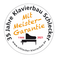 Logo Harald Schlecker  35 Jahre Klavierbau