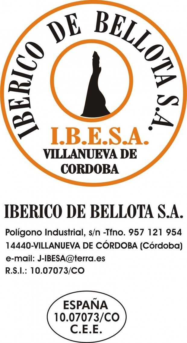 Se muestra un logo para iberico de bellota sa.
