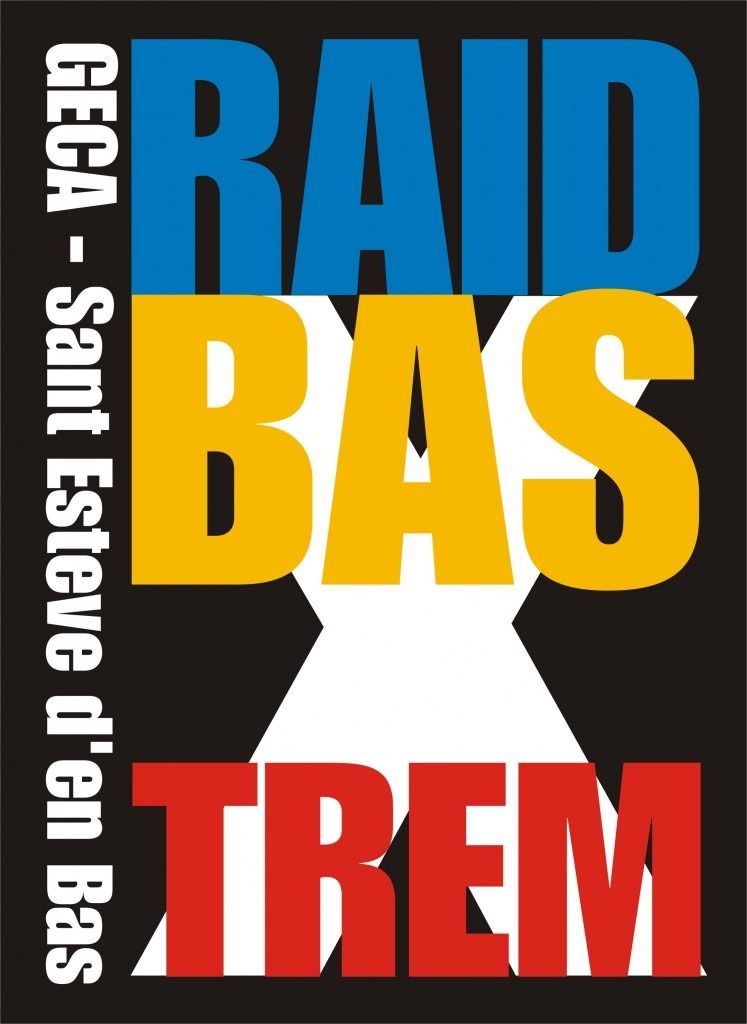 Un cartel que dice raid bas trem