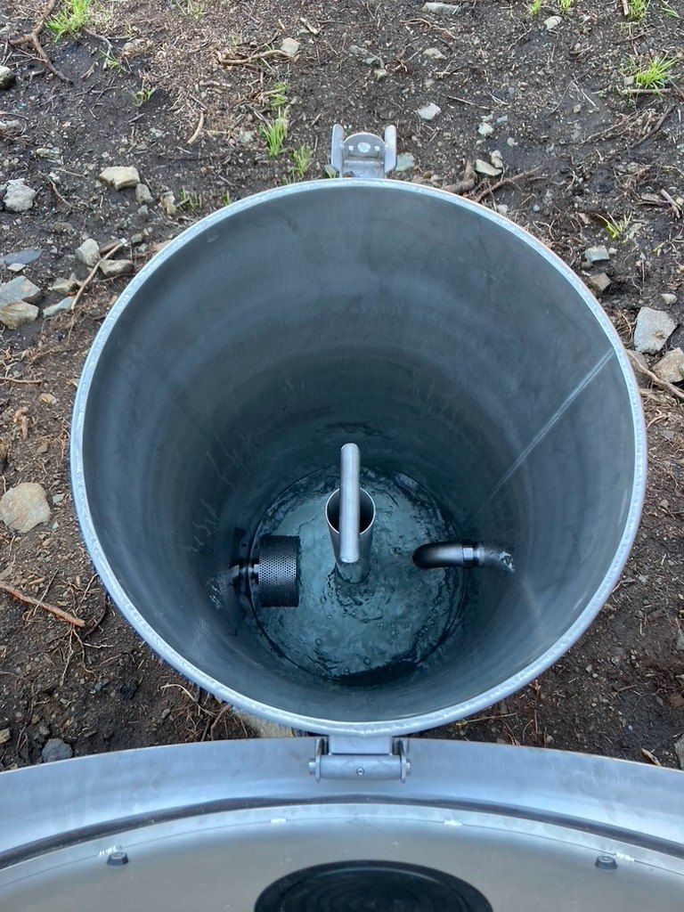 dettaglio di un impianto idrico - Widmer wasser Technik Sagl