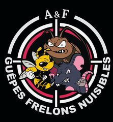 Logo A&F Guêpes Frelons Nuisibles