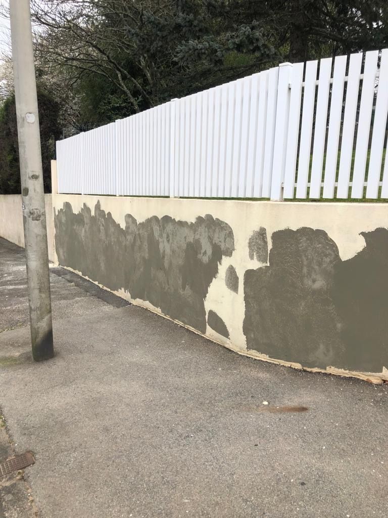 Réparation d'un mur