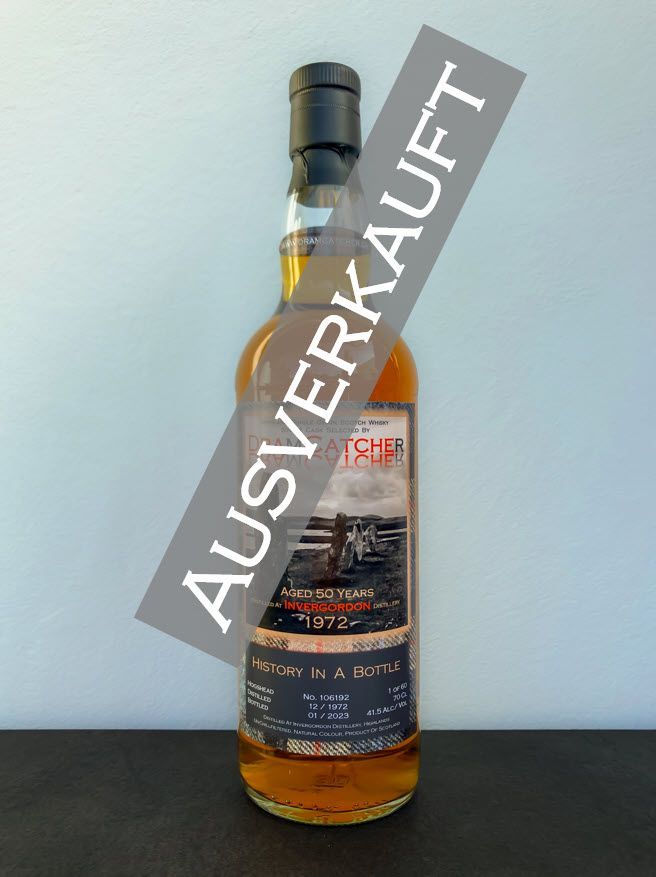 DramCatcher Invergordon 1972 - ausverkauft Bottle