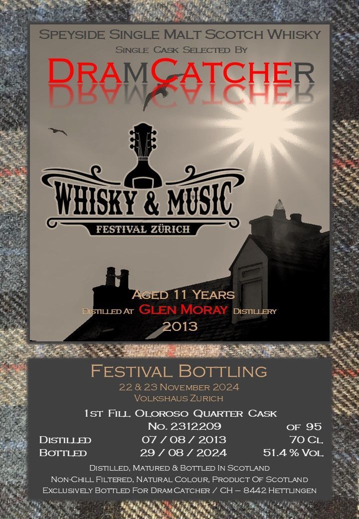 Glen Moray W&M Festival 2024 - Label