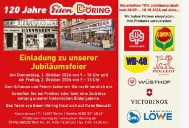 GESTÄHLT DURCH 116 JAHRE WIRTSCHAFTSGESCHICHTE