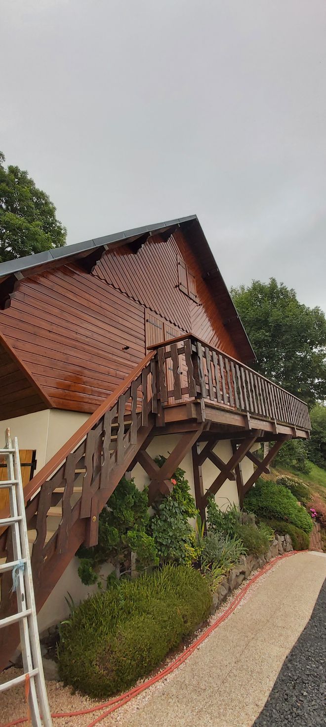 Travaux de rénovation de façade