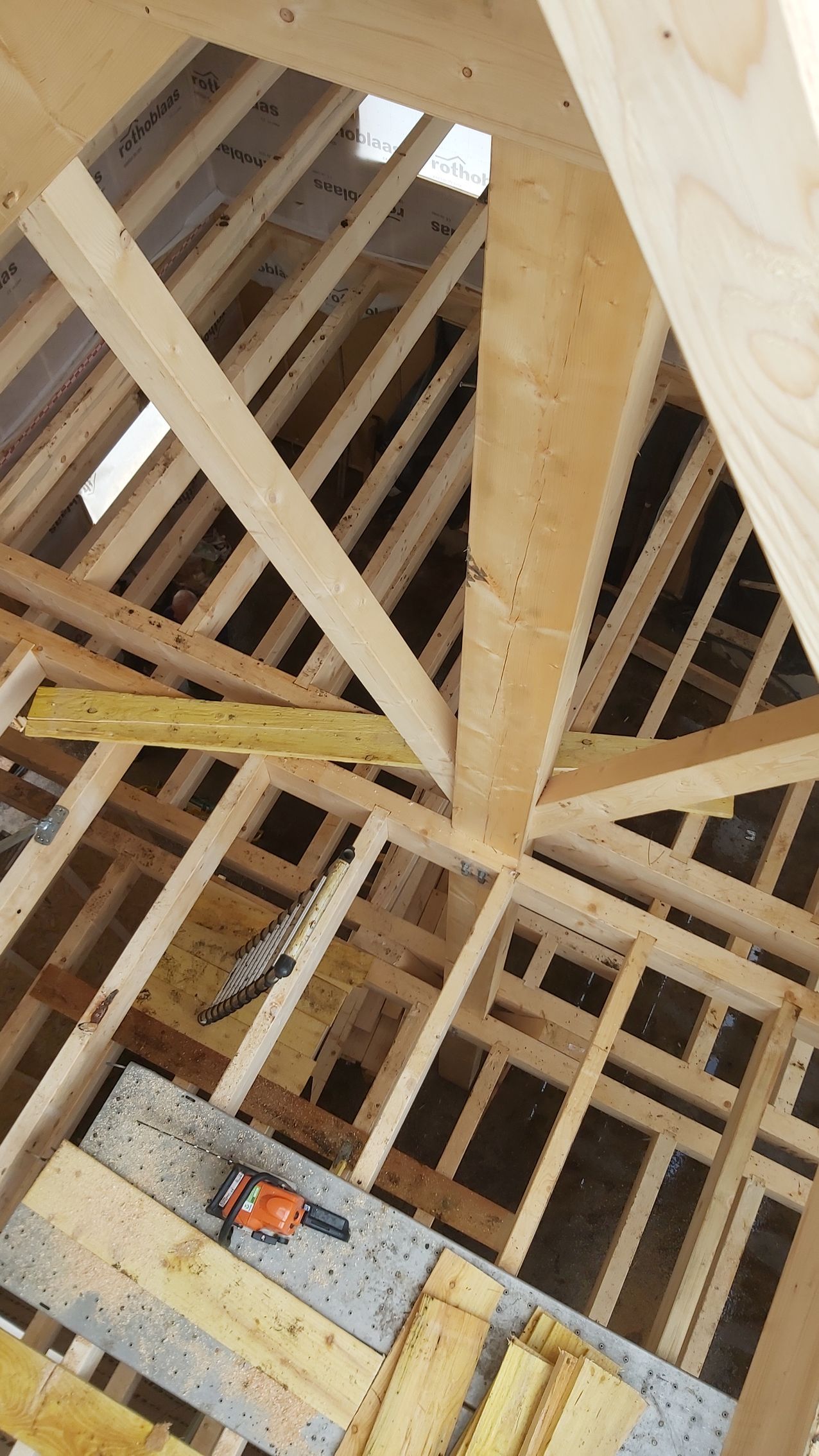 Travaux de charpente