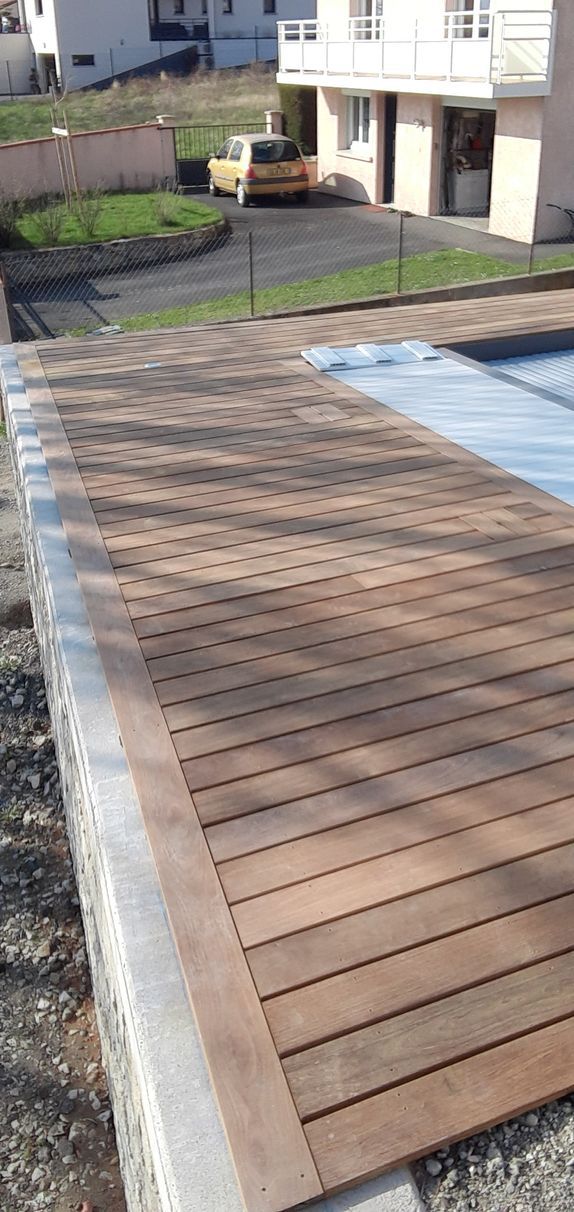 Aménagement d'une terrasse en bois