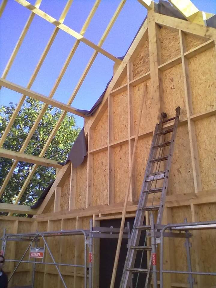 Construction neuve à ossature en bois