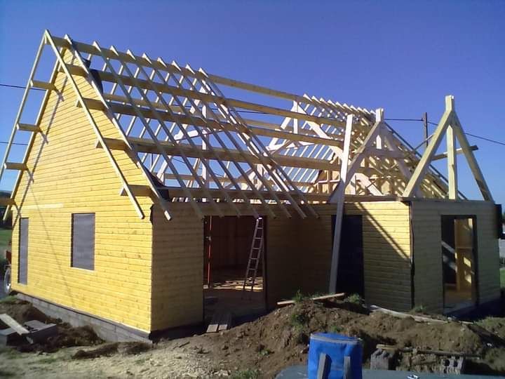 Construction d'une charpente