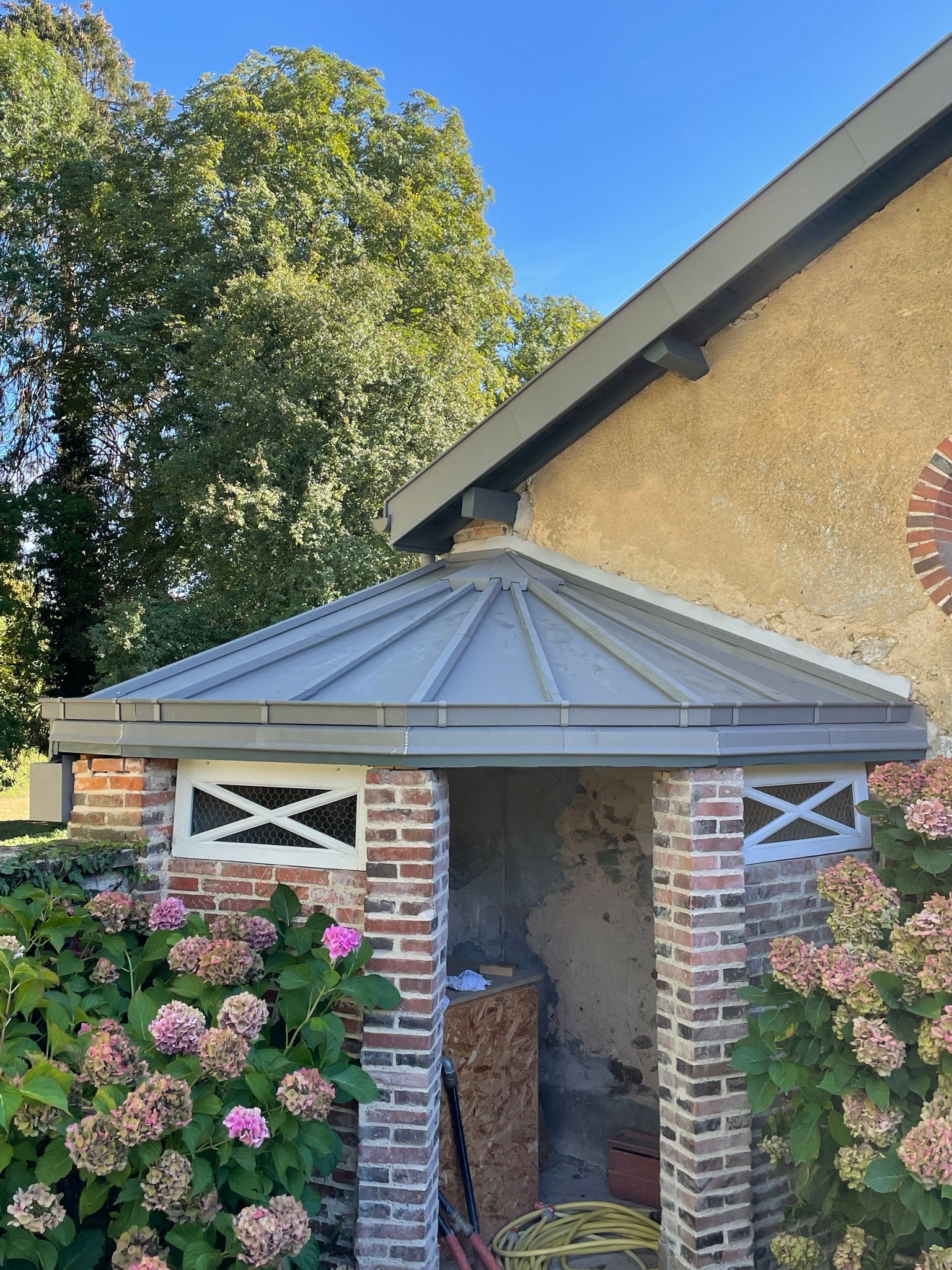 Toiture zinguerie