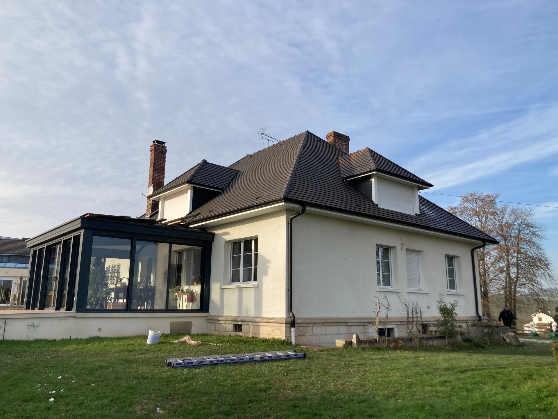 Toiture en tuile mécanique