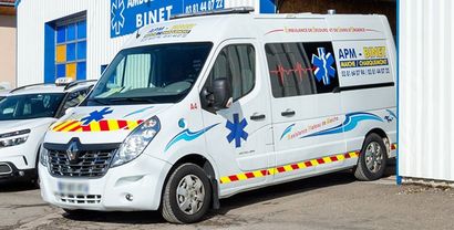 Ambulance de chez APM Binet