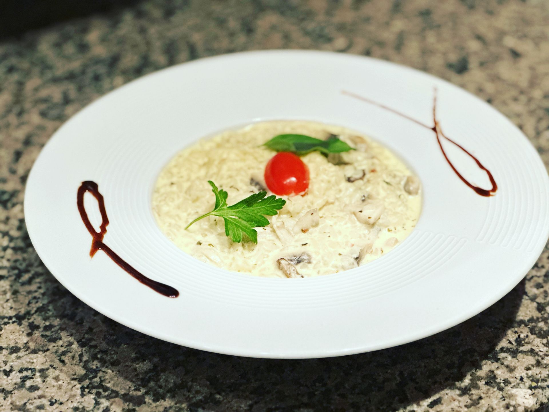 Risotto aux champignons