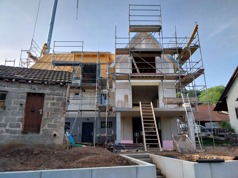 Baustelle der Keinert Baubetrieb GmbH & Co. KG