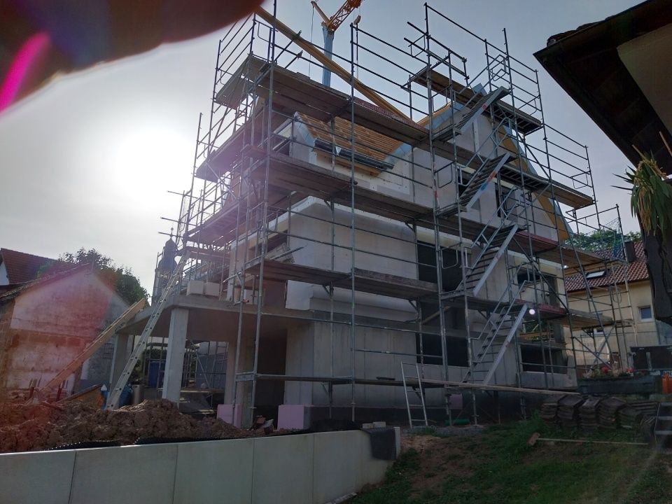 Baustelle der Keinert Baubetrieb GmbH & Co. KG