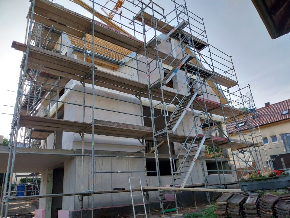 Baustelle der Keinert Baubetrieb GmbH & Co. KG