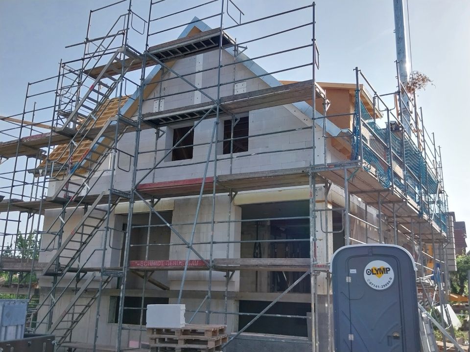 Baustelle der Keinert Baubetrieb GmbH & Co. KG