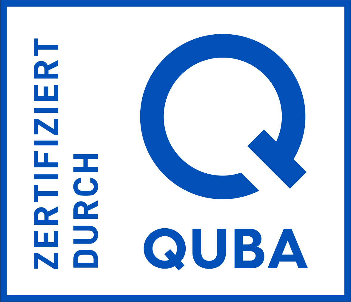 Logo | Zertifiziert durch QUBA