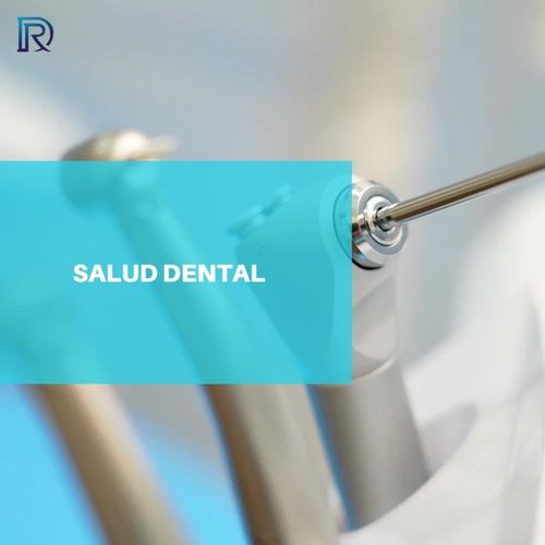 Herramientas dentales con el texto