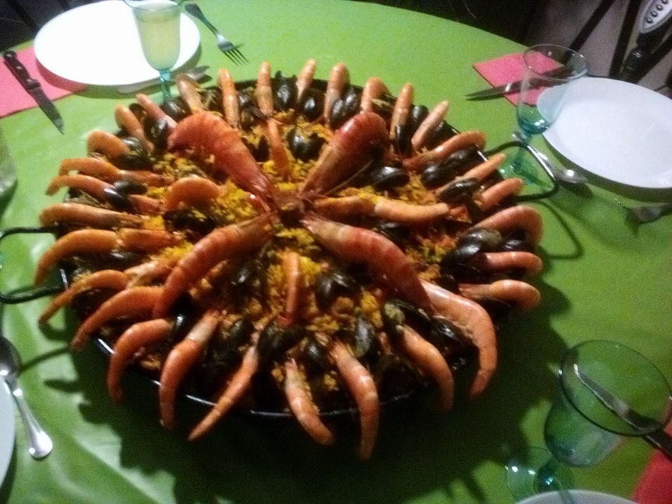 Petit plateau de paella.