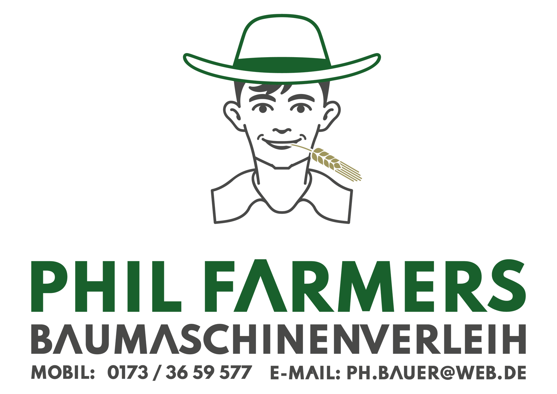 Phil Farmers Baumaschinenverleih - Firmenlogo