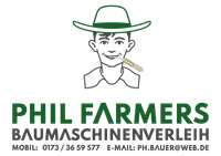 Phil Farmers Baumaschinenverleih - Firmenlogo