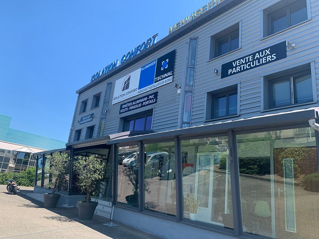 Vitrine showroom Isolation Confort