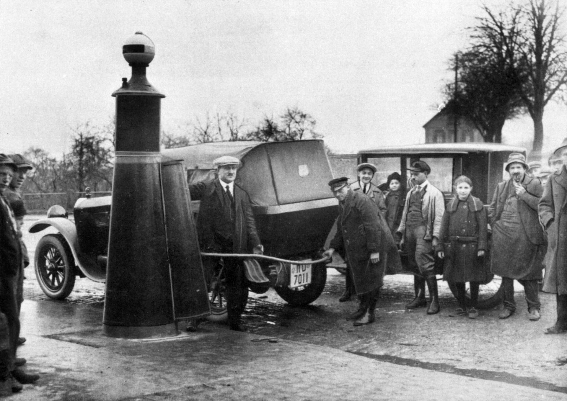 Frühmesser Mineralölhandel um 1910