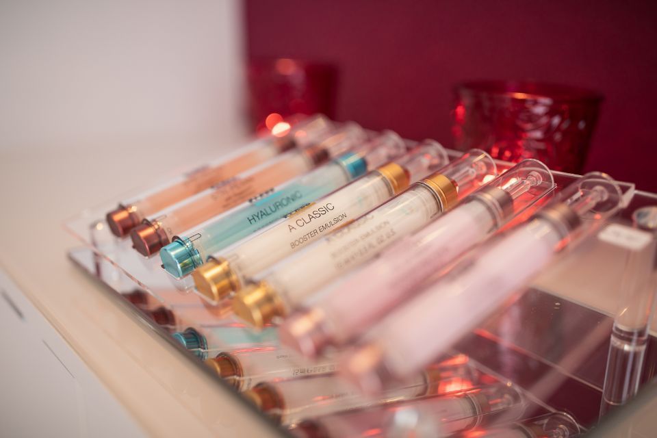 Mehrere Hautpflegeprodukte