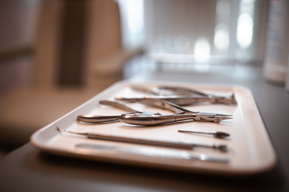 Instrumente für die medizinische Fußpflege