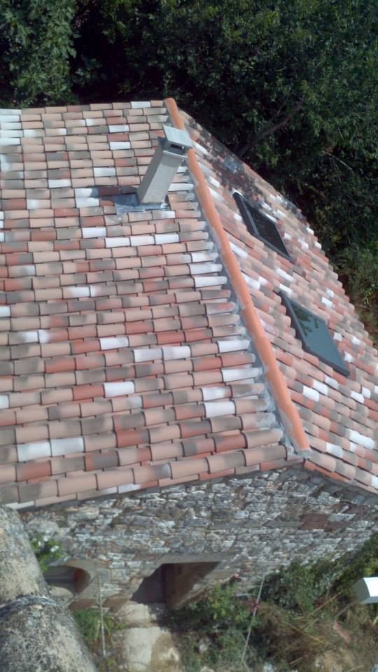 Toiture en tuiles