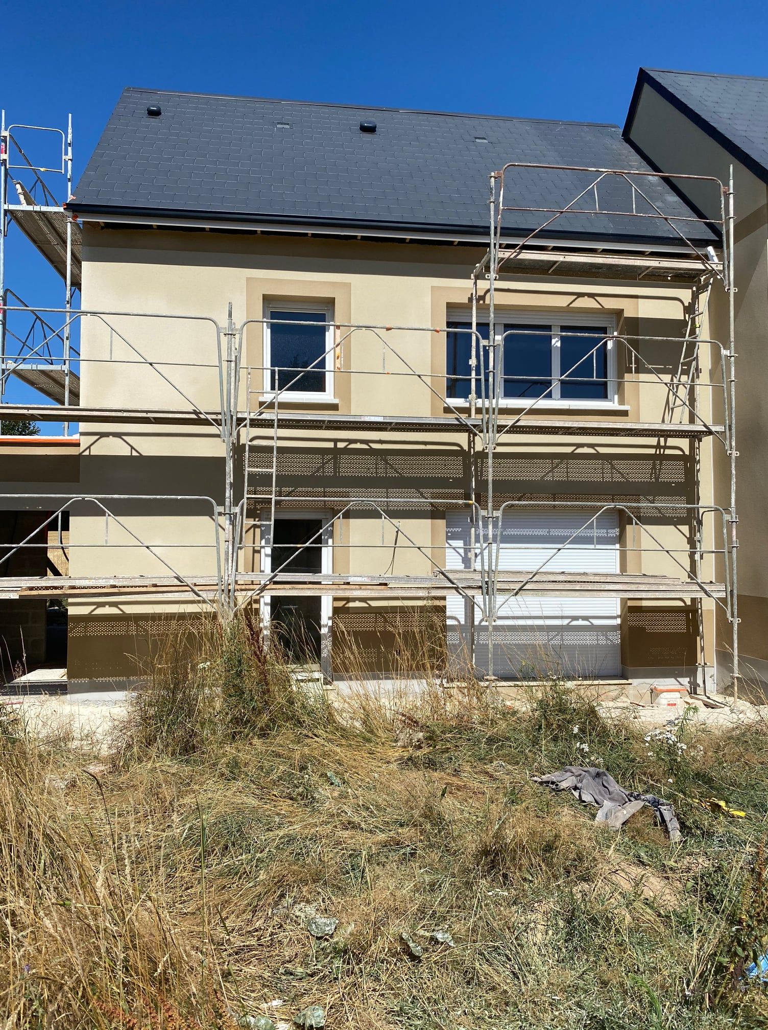 Travaux d'isolation thermique et restauration des façades anciennes, façades en briques