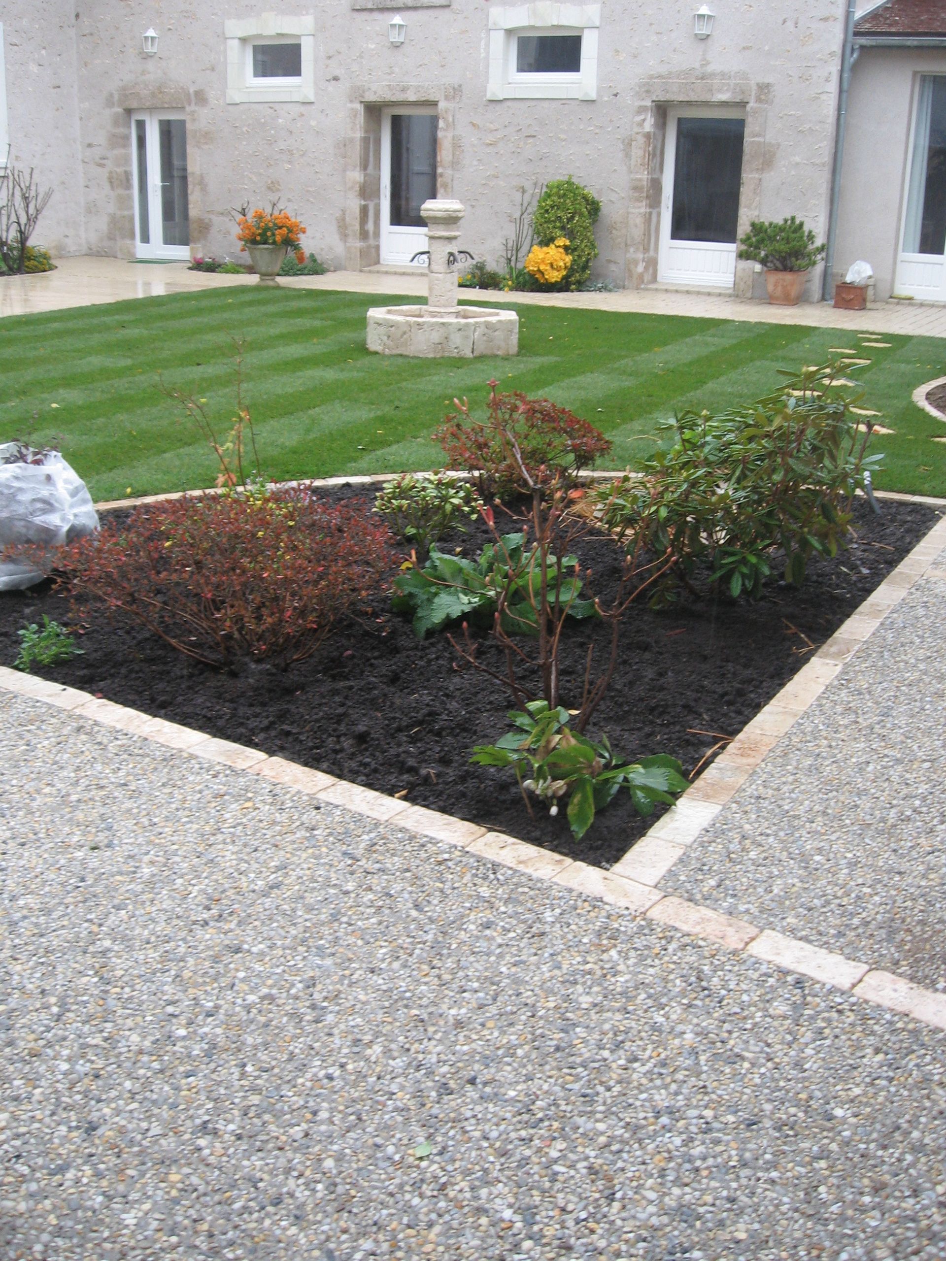 Plantation et allée