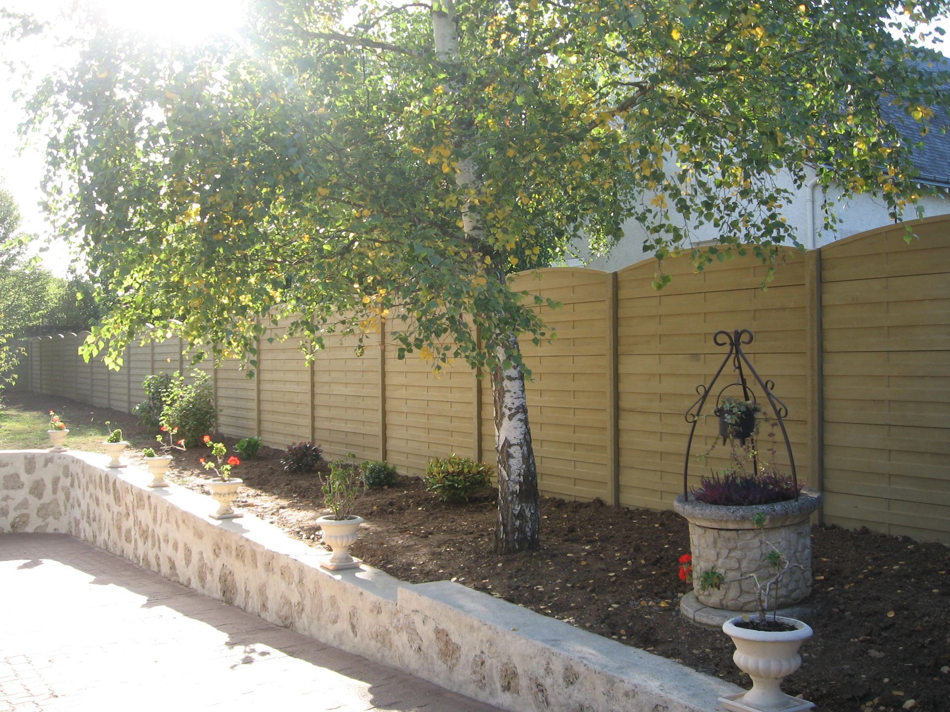 Plantation de végétaux