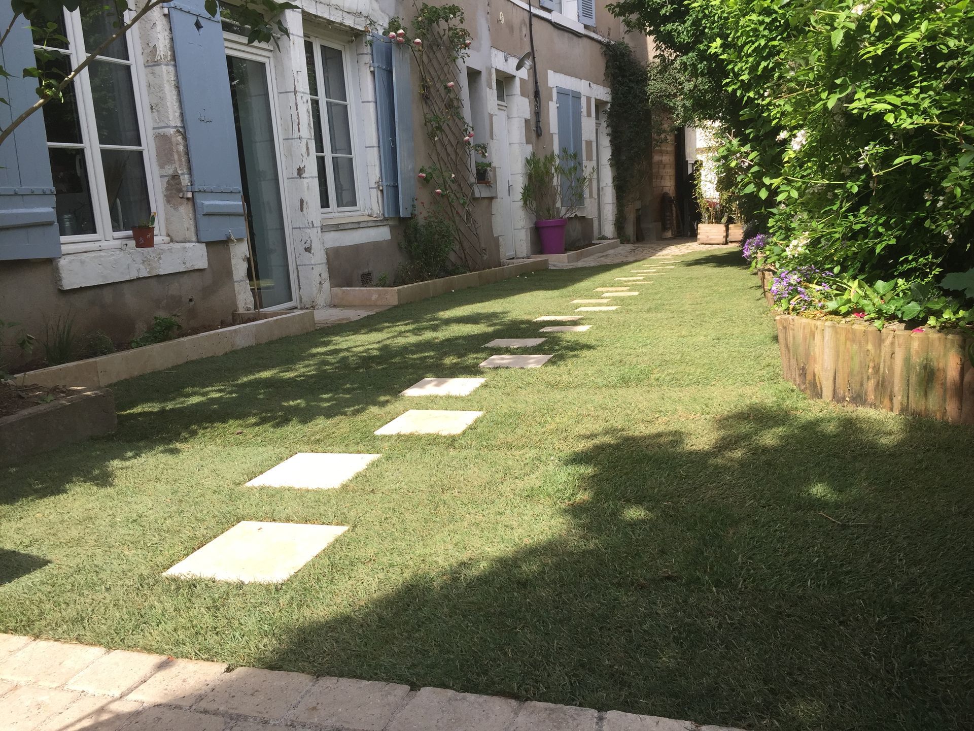 Création d'un cheminement