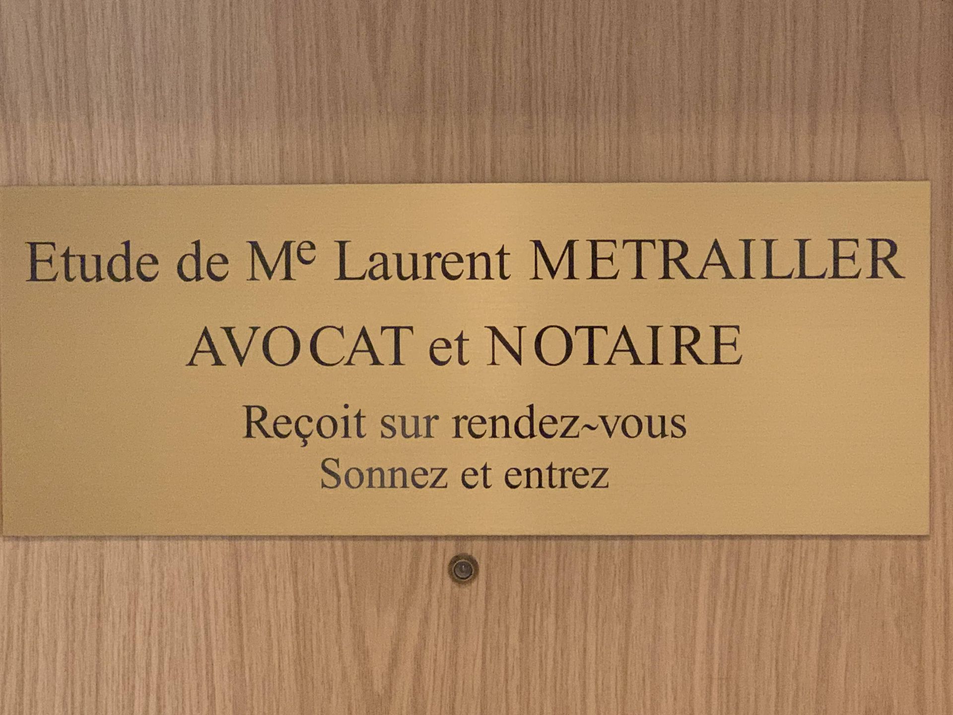 Notaire à Monthey en Valais - Me Laurent Métrailler