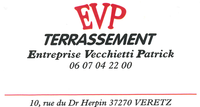 Logo EVP Terrassement