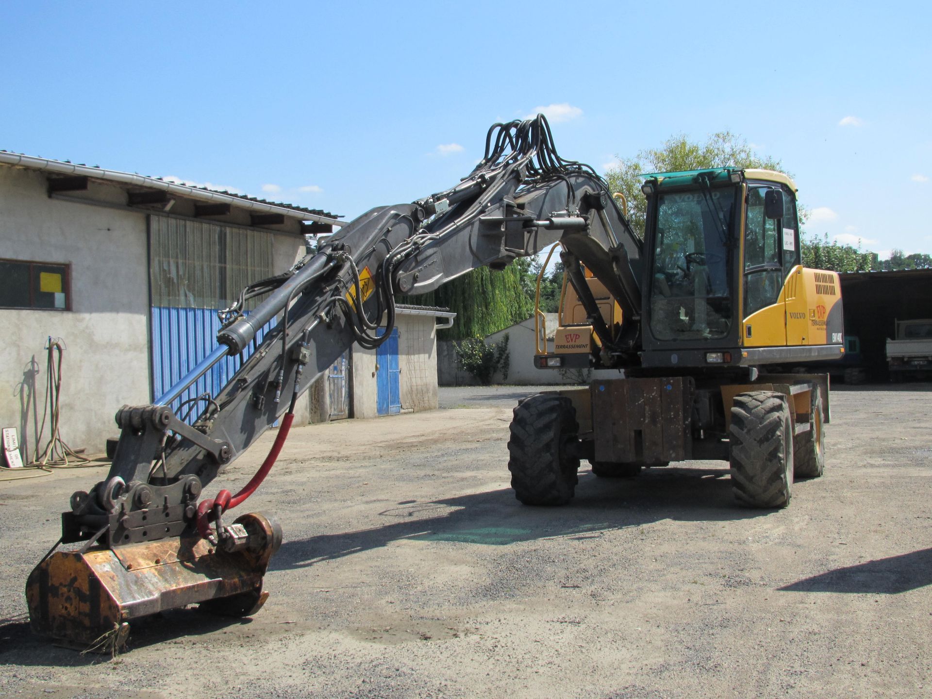 Location de pelle de chantier