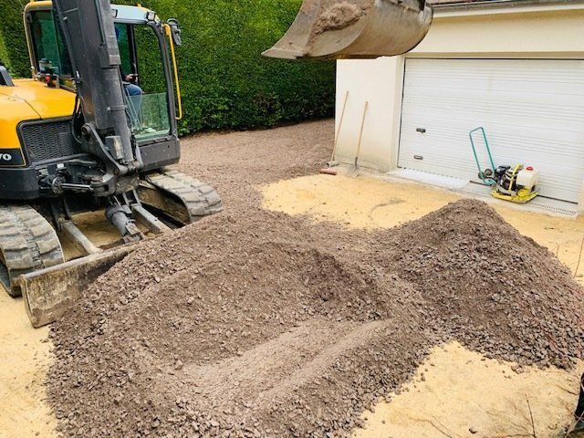 Étalement de graviers