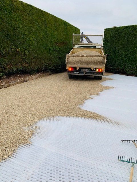 Livraison de graviers