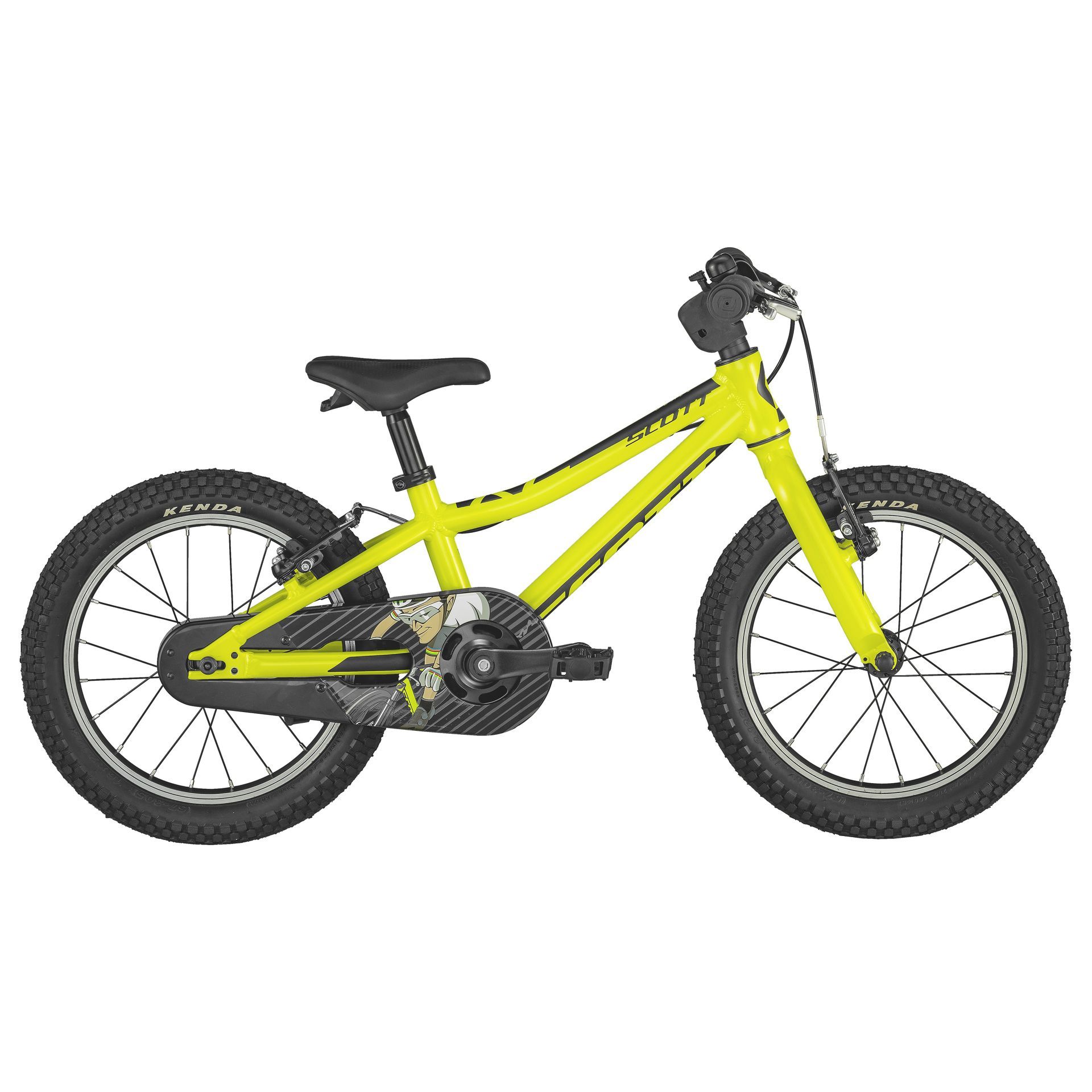 Un vélo junior jaune