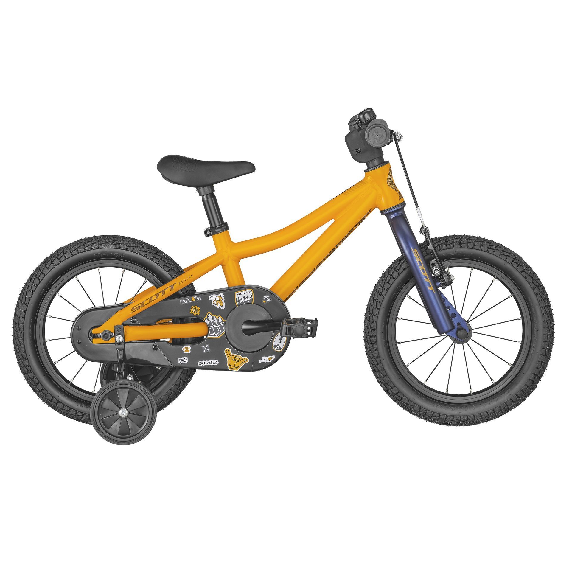 Un vélo junior orange